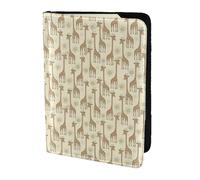 PPHGUT Giraffe disegnate a mano Stampa Uomini Donne Passaporto Documento di Viaggio Leggero Stylis Sicuro Affari Tempo Libero, Nero , Taglia unica