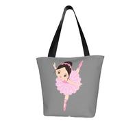 PPHGUT Little Ballerina Dancing Girl Stampa funzionale Borsa a tracolla Confortevole Borse a tracolla Trendy Corsa Viaggi Gite