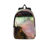 PPHGUT Niagara Falls Print zaino unisex leggero doppia borsa a tracolla viaggio uso esterno weekend fughe, Nero , M, Zainetto