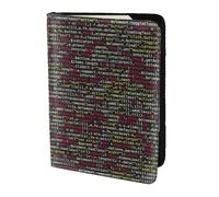 PPHGUT Programmatore Programmazione Codice Stampa Uomini Donne Passaporto Documento di Viaggio Leggero Stylis Sicuro Affari, Nero , Taglia unica