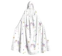 PPHGUT You Are Magical - Mantello con cappuccio con stampa, unisex, accessorio per carnevale, feste in maschera, cosplay