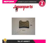 PPK01AF Kit pastiglie freno a disco post (MARCA-JAPANPARTS).