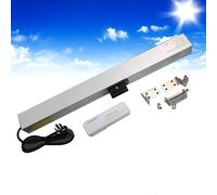 PPLDABNK Attuatore Elettrico per Apertura Finestrini con Sensore Pioggia e Telecomando 24V Carico Massimo 400n Attuatore A Catena Aprifinestre Elettrico per Lucernari Sfiato Tetto,300mm