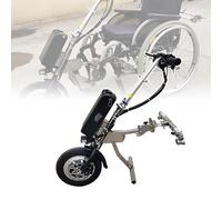 PPLDABNK Kit di Conversione per Sedia A Rotelle Elettrica da 500 W - Dispositivo di Trazione Motorizzato con 3 modalità di velocità, Faro Anteriore E Caricabatterie USB,A-23AH