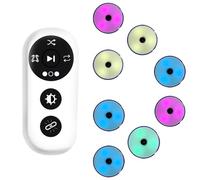 PPLDABNK Lampada per Allenamento Reazione Leggera 3/4/6/8/10, Lampada per Reazione Agile E Veloce, Ultime 10 Ore, Distanza Rilevamento Dell'Altezza 10Cm, 4 Colori Luce, 4 modalità,8 Lights,Blue