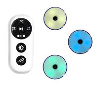 PPLDABNK Lampada per Allenamento Reazione Leggera 3/4/6/8/10, Lampada per Reazione Agile E Veloce, Ultime 10 Ore, Distanza Rilevamento Dell'Altezza 10Cm, 4 Colori Luce, 4 modalità,3 Lights,Blue