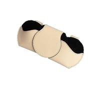 PPLKHS Porta Occhiali Auto Borsa Universale Multifunzionale per Occhiali da Auto Creativa(Beige)