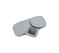 PPLKHS Porta Occhiali Auto Clip Universale Multifunzionale per Occhiali da Auto A Doppio Uso(Gray)