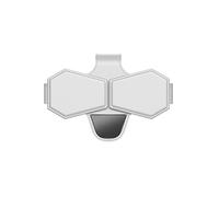 PPLKHS Porta Occhiali Auto Clip Universale Multifunzionale per Occhiali da Auto Creativa(Bianco)