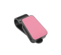 PPLKHS Porta Occhiali Auto Clip Universale Multifunzionale per Occhiali da Auto Creativa(Pink)