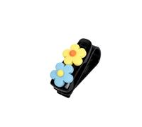 PPLKHS Porta Occhiali Auto Clip Universale Multifunzionale per Occhiali da Sole per Auto(A Blue+Yellow)