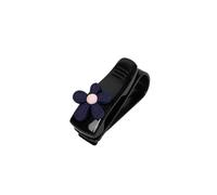 PPLKHS Porta Occhiali Auto Clip Universale Multifunzionale per Occhiali da Sole per Auto(C Black)