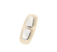 PPLKHS Porta Occhiali Auto Clip Universale per Occhiali da Auto Doppia Clip Visiera Parasole per Auto Montatura per Occhiali da Sole(Beige)