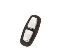 PPLKHS Porta Occhiali Auto Clip Universale per Occhiali da Auto Doppia Clip Visiera Parasole per Auto Montatura per Occhiali da Sole(Coffee)