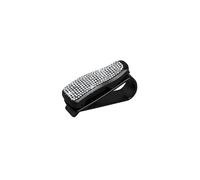 PPLKHS Porta Occhiali Auto Clip Universale per Occhiali Hot Diamond Craft per Auto A Doppia Funzione 5 Pezzi(Bianco)