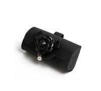 PPLKHS Porta Occhiali Auto Custodia Universale Multifunzionale per Occhiali da Auto(Black)