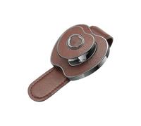 PPLKHS Porta Occhiali Auto per Serie 5 Serie 3 Serie 1 Serie 7 Serie 6 X1 X3 X5 X6 Clip per Occhiali Parasole per Auto A Forma di Mela(Brown B)