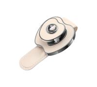 PPLKHS Porta Occhiali Auto per Serie 5 Serie 3 Serie 1 Serie 7 Serie 6 X1 X3 X5 X6 Clip per Occhiali Parasole per Auto A Forma di Mela(Beige B)