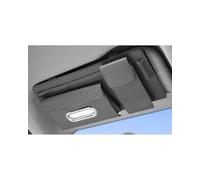 PPLKHS Porta Occhiali Auto Portaocchiali da Sole Universale Multifunzionale per Auto Contenitore per Tovaglioli di Carta(Gray)