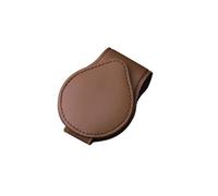 PPLKHS Porta Occhiali Auto Supporto Universale per Occhiali da Auto Visiera Parasole per Auto 2 Pezzi(Brown)