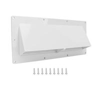 PPLOPPO Copertura for sfiato di scarico for camper, bianca, con clip bloccabili for roulotte e cappa aspirante Di lunga durata