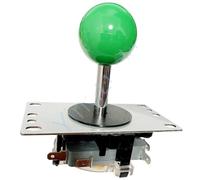PPLOPPO Joystick Arcade da 25 pezzi, bastone combattimento a cancello rotondo a 4/8 vie for joystick Maniglia di ricambio for console for videogiochi Controllo preciso(25pcs green)
