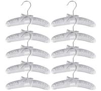 Ppmter 10 Grucce Imbottite in Raso per Bambini Piccoli, Morbide Spalline in Spugna per Neonati E Bambini Piccoli, per L'armadio della Cameretta dei Bambini