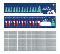 Ppmter 100 Pezzi di Biglietti Gratta E Vinci Natalizi, Biglietti Gratta E Vinci Vuoti per Le Vacanze di Natale per Piccole Imprese, Ristoranti, Insegnanti, Forniture per Biglietti della