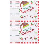 Ppmter 20 Pezzi di Tovaglioli di Buon Natale, Tovaglioli di Carta Natalizi, Decorazioni, Bomboniere, Tovaglioli di Carta per Feste a Tema Natalizio, Forniture per Feste Invernali