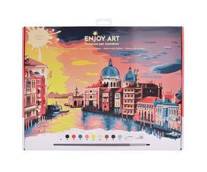 PPN Kit Dipinto da Numeri, 40 x 30 cm, Iniziato, Venezia