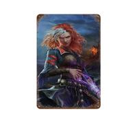 PPOXXFFE Game Divinity Original Sin II Origins Los PosterWall Decor Art Metal Tin Poster Modern Bar Decorations30x20cm