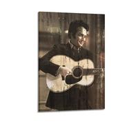 PPOXXFFE Merle Haggard - Poster decorativo da parete su tela, stampa moderna, per camera da letto, 20 x 30 cm