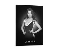 PPOXXFFE Poster decorativo da parete con Anna Kendrick su tela, stampa moderna, per camera da letto, 20 x 30 cm
