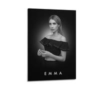 PPOXXFFE Poster decorativo da parete con Emma Roberts, stampa artistica su tela, poster decorativo moderno per camera da letto, 50 x 75 cm