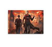 PPOXXFFE Poster decorativo da parete di Sherlock Holmes, stampa artistica moderna su tela, poster decorativo per camera da letto, per camera da letto, 40 x 60 cm