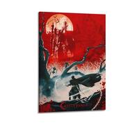PPOXXFFE Poster decorativo da parete su tela con cronache Chroma Chronicles, stampa moderna per camera da letto, poster decorativo per camera da letto (50 x 75 cm)