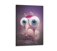 PPOXXFFE Poster decorativo da parete su tela, motivo "This Little Guy's Love Is Everything Sweet", poster decorativo moderno per camera da letto, 40 x 60 cm