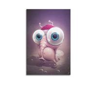 PPOXXFFE Poster decorativo da parete su tela, motivo "This Little Guy's Love Is Everything Sweet", poster decorativo moderno per camera da letto, 30 x 45 cm