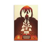 PPOXXFFE The Shining - Poster decorativo da parete su tela, stampa moderna, per camera da letto, per camera da letto, 60 x 90 cm