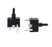PPOZYLPC 10 pezzi 206P-H9 normalmente chiusa maniglia rotonda limite viaggio micro-movimento con disallineamento fisso presa a due pin 4x6x9H