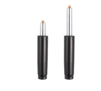 PPQIRU 2 pezzi for carichi pesanti, asta di supporto pneumatico, sistema idraulico, ammortizzatore, pistone, puntoni sollevamento, materiale metallico Per Sedie(Black,20-24cm)