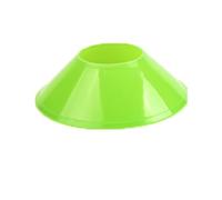 PPQIRU 20 Pezzi di cartelli for Allenamento Calcio, Resistenti alla Pressione, Coni, Dischi marcatori, Secchio, Accessorio Sportivo for Basket e all'aperto per Allenamento(Green)