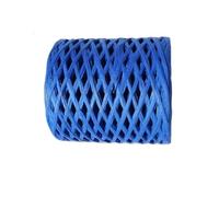 PPQIRU 4 Rotoli da 200 m di Nastro Rafia for Confezioni Regalo, bricolage e Compleanni per Confezioni(Blue)