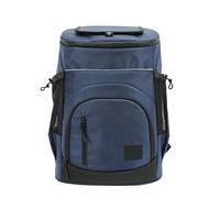 PPQIRU Borsa frigo da 30 litri morbida grande da 36 lattine, zaino termico isotermico, frigorifero da viaggio, spiaggia, ghiaccio, birra, zaini(Blue)
