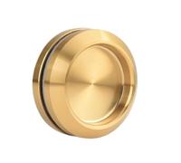 PPQIRU Maniglia for porta scorrevole in vetro rotonda invisibile da 2 pezzi for Push-Pull for dell'armadio doccia senza trapano Per Bagno(Color3)