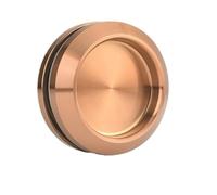 PPQIRU Maniglia for porta scorrevole in vetro rotonda invisibile da 2 pezzi for Push-Pull for dell'armadio doccia senza trapano Per Bagno(Color4)