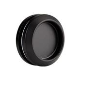 PPQIRU Maniglia for porta scorrevole in vetro rotonda invisibile da 2 pezzi for Push-Pull for dell'armadio doccia senza trapano Per Bagno(Color2)