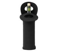 PPQIRU Pacchetto di raffreddamento for borsa da vino for una bottiglia Borsa riutilizzabile for il trasporto refrigerante for matrimonio Compleanno Per bottiglie di vino(Black)