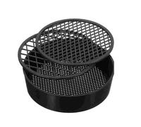 PPQIRU Setaccio da Giardino in Metallo Set di Setacci PE Setacci for Il Terreno Rete Accessori Multiuso Attrezzi da Giardinaggio Leggeri Setaccio Pentole for setacciatura Classificatori for