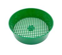 PPQIRU Setaccio da Giardino in Metallo Set di Setacci PE Verde Rotondo Giardino Setaccio di Plastica Enigma Pietra Sabbia Piantina Maglia Attrezzo da Suolo Giardinaggio Schermo Coltivazione Rete